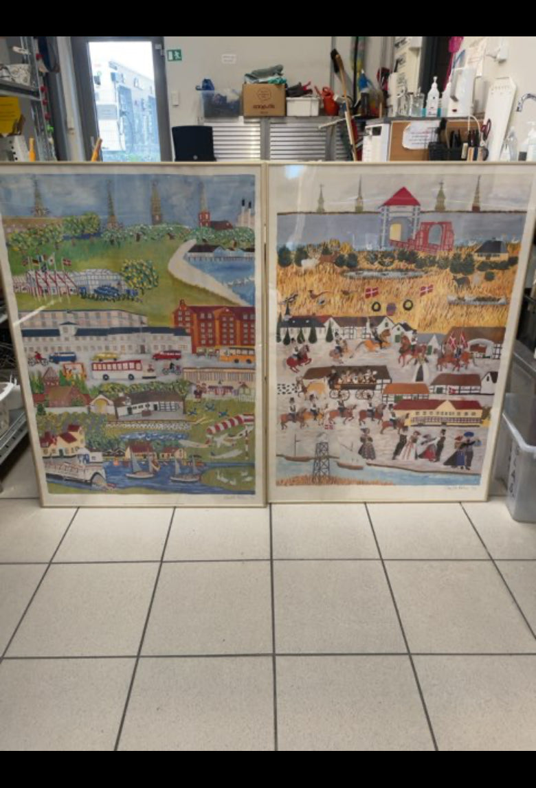 Kunstplakater af Mette Rehne